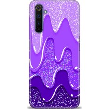 Rulet Realme 6 Pro Kılıf Hd Baskılı Kılıf + Seramik Tam Kaplayan Ekran Koruyucu 421