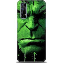 Rulet Realme 7 Kılıf Hd Baskılı Kılıf + Seramik Tam Kaplayan Ekran Koruyucu 94