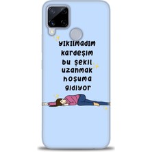 Rulet Realme C15 Kılıf Hd Baskılı Kılıf + Seramik Tam Kaplayan Ekran Koruyucu 169