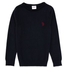 U.S. Polo Assn. Erkek Çocuk Lacivert Basic Kazak 50315586-VR033