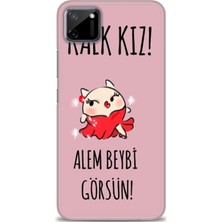 Rulet Realme C11 Kılıf Hd Baskılı Kılıf + Seramik Tam Kaplayan Ekran Koruyucu 165