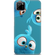 Realme C11 Kılıf Hd Baskılı Kılıf + Seramik Tam Kaplayan Ekran Koruyucu 364