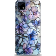 Realme C25 Kılıf Hd Baskılı Kılıf + Seramik Tam Kaplayan Ekran Koruyucu 333
