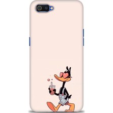 Realme C2 Kılıf Hd Baskılı Kılıf + Seramik Tam Kaplayan Ekran Koruyucu 407