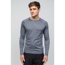 Od Sportswear All-Season %100 Merino Uzun Kollu T-Shirt 135 gr - Gri