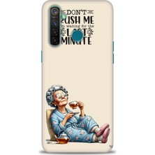 Rulet Realme 5 Pro Kılıf Hd Baskılı Kılıf + Seramik Tam Kaplayan Ekran Koruyucu 46