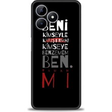 Realme Note 50 Kılıf Hd Baskılı Kılıf + Seramik Tam Kaplayan Ekran Koruyucu 396
