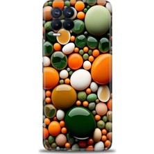 Realme 8 Kılıf Hd Baskılı Kılıf + Seramik Tam Kaplayan Ekran Koruyucu 348