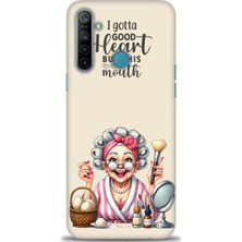 Rulet Realme 6i Kılıf Hd Baskılı Kılıf + Seramik Tam Kaplayan Ekran Koruyucu 41