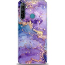 Rulet Realme C3 Kılıf Hd Baskılı Kılıf + Seramik Tam Kaplayan Ekran Koruyucu 311