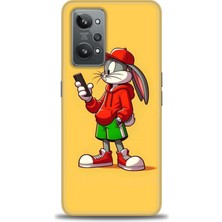 Realme Gt2 Kılıf Hd Baskılı Kılıf + Seramik Tam Kaplayan Ekran Koruyucu 401