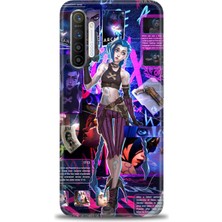 Rulet Realme Xt Kılıf Hd Baskılı Kılıf + Seramik Tam Kaplayan Ekran Koruyucu 277