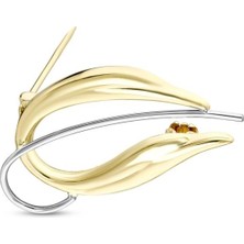 Koçak 14 Ayar Trend Tasarım Altın Yaka Iğnesi