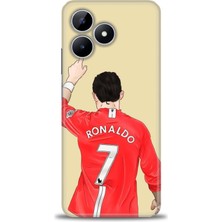 Realme Note 50 Kılıf Hd Baskılı Kılıf + Seramik Tam Kaplayan Ekran Koruyucu 3