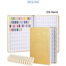 Ocean Kitap Kartela Kalıcı Oje Kitap Renk Kartelası & Iç Tırnak Seti