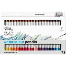 Winsor & Newton Studio Collection 72'li Sulu Boya Kalem Set (Metal Kutulu)