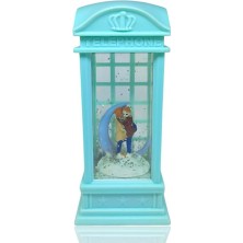 Casaba Hediyelik London Telefon Kulubesi Temalı Kar Küresi Yeşil