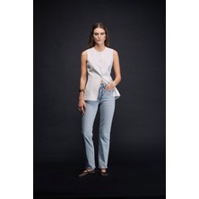 High waist mom jean