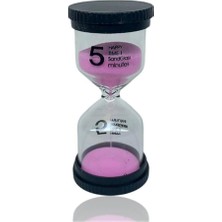 Casaba Hediyelik 5 Dakikalık Pembe Renk Kum Saati