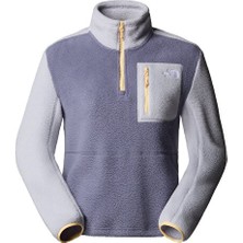 The North Face W Yumiori 1/4 Zip Kadın Outdoor Çeyrek Fermuarlı Polar Üst NF0A8E89EUO1 Mavi