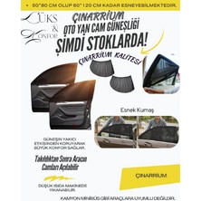 Çınarrium Pınaxar Nissan Pathfinder 2005-2010  Uyumlu 2 Adet Oto Yan Cam Güneşliği, Arka Cam Güneşliği/perde