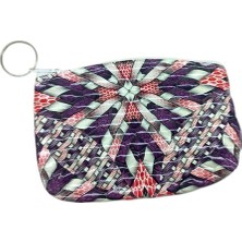 Casaba Hediyelik Bozuk Para Cüzdanı Anahtarlık Karışık Desenli Çok Renkli