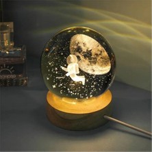 Casaba Hediyelik Astronot Temalı USB Işıklı Küre
