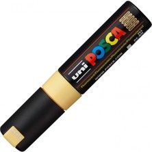 Uni-Ball Uniball Posca ( 8.0 ) Su Bazlı Poster Markörü (F.a) Florasan Açık Turuncu