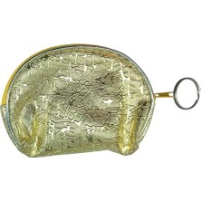 Casaba Hediyelik Bozuk Para Cüzdanı Anahtarlık Altın Renk