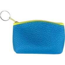 Casaba Hediyelik Bozuk Para Cüzdanı Anahtarlık Mavi Renk