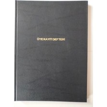 Kültür Matbaası Dernek Üye Kayıt Defteri Ciltli 600 Sayfa