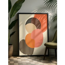 Fuart.Co Yuvarlak Formlar Dijital Baskı Poster (Çerçevesiz) BEFU