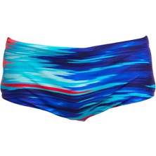 Funky Trunks Erkek Çocuk Sidewinder Yüzme Mayosu -Storm At Sea (Erkek Çocuk Sidewinder Trunk)