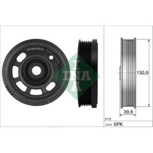 Ina 544017410 Krank Kasnagi 04C105243J 04C105243T