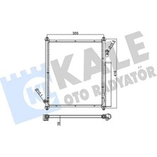 Kale 391900 Klima Radyatoru 80110SAA003 80110SAA305 80110SAAJ01