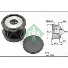 Ina 535029310 Alternator Kasnagi 231004HH3A 23100HG00B 23151HG00A