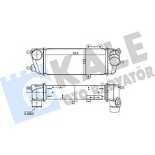 Kale 352485 Turbo Radyatoru 282712A600