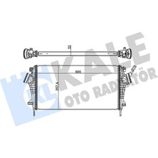 Kale 345700 Turbo Radyatoru 1302647 13241751