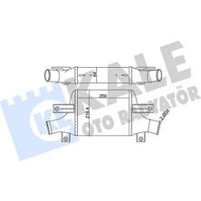 Kale 348895 Turbo Radyatoru 1530A093 1607695880