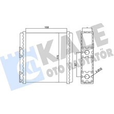 Kale 346655 Kalorifer Petegi 271401N700 271401N710