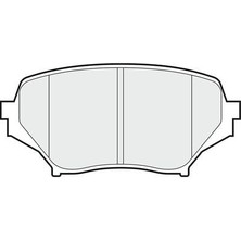 Ön Balata Mazda Mx5 1.6 1.8I16V 2.0 (00=>05=> (GDB3401) (597464) NFY73323Z