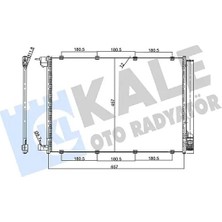 Kale 357735 Klima Radyatoru A0995001854 A0995002154