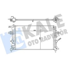 Kale 371200 Motor Radyatoru 1300266 13145211 13170110