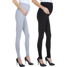 Luvmabelly MYRA8001-8002-8009 Beli Ayarlanabilir Hamile Tayt Setli