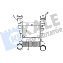 Kale 342375 Turbo Radyatoru 038906051D 3B0145805E 3B0145805H