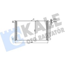 Kale 345615 Klima Radyatoru 64538377648