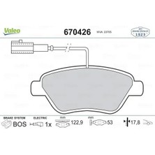 Valeo 670426 On Fren Balatasi 1636412880 425406 425407