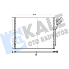 Kale 345620 Klima Radyatoru 64536805453 64537618770 64539284946