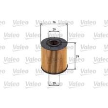 Valeo 586561 Yag Filtresi 1275810 1275811 12758116