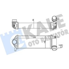 Kale 350915 Turbo Radyatoru 144961489R 144963234R 4150900014